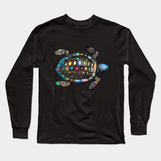 Sea turtle Long Sleeve T-Shirt by MiljanaVuckovic